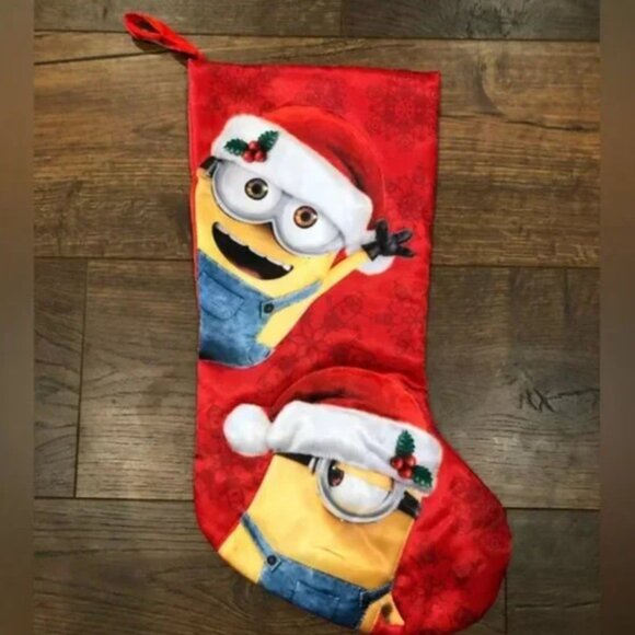 Minions Christmas Stocking - Picture 1 of 2